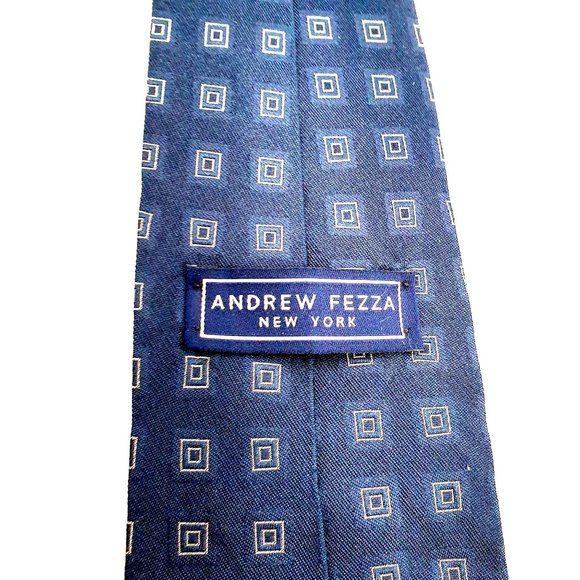 Andrew Fezza New York Mens Necktie Accessory Office Work Casual Dad Gift - Picture 5 of 5